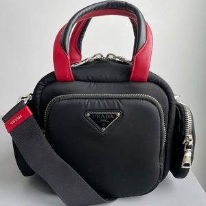 Cargo cloth crossbody bag